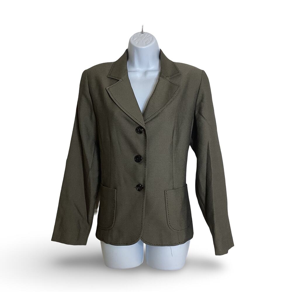 Danny & Nicole Olive Green Blazer